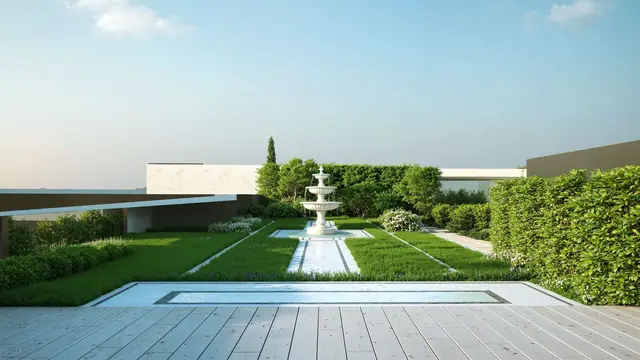 8 Atelier Residence — Сад с фонтаном, Банг Тао и Лагуна, Пхукет