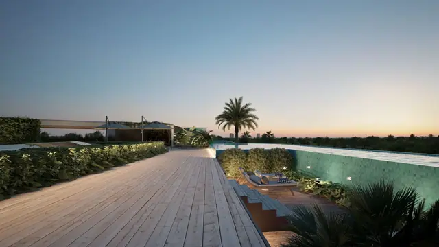 8 Atelier Residence — Бассейн на закате, Банг Тао и Лагуна, Пхукет