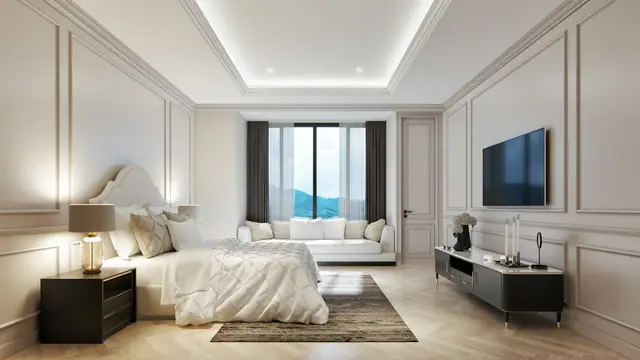 8 Atelier Residence — Мастер-спальня пентхауса, Банг Тао и Лагуна, Пхукет