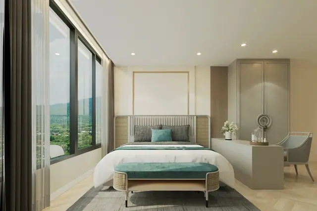 8 Atelier Residence — Спальня, 1 спальня, Банг Тао и Лагуна, Пхукет