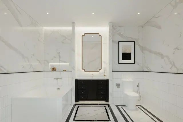 8 Atelier Residence — Ванная комната, 2 спальни, Банг Тао и Лагуна, Пхукет