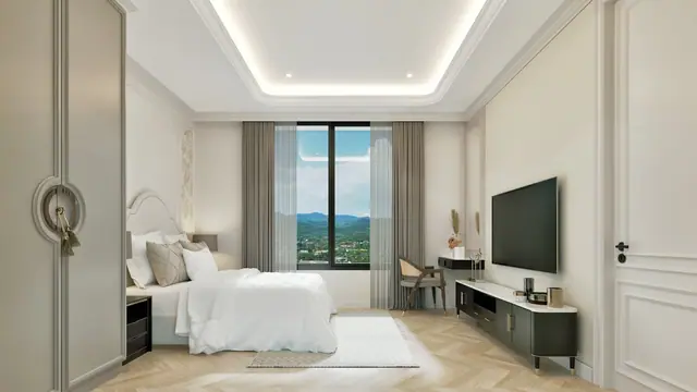 8 Atelier Residence — Мастер-спальня с гардеробом, 2 спальни, Банг Тао и Лагуна, Пхукет