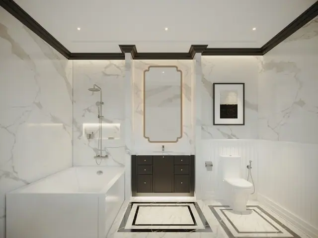 8 Atelier Residence — Ванная комната, 2 спальни, Банг Тао и Лагуна, Пхукет