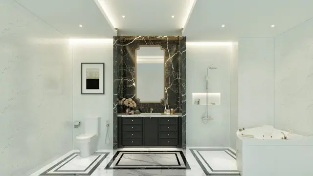 8 Atelier Residence — Ванная комната, 3 спальни, Банг Тао и Лагуна, Пхукет