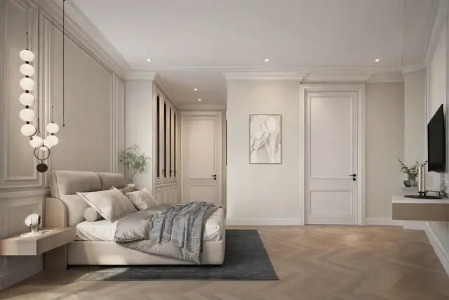 8 Atelier Residence — Спальня-гостиная — вариант отделки, Банг Тао и Лагуна, Пхукет