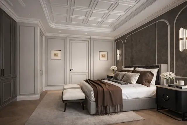 8 Atelier Residence — Спальня — вариант отделки, Банг Тао и Лагуна, Пхукет