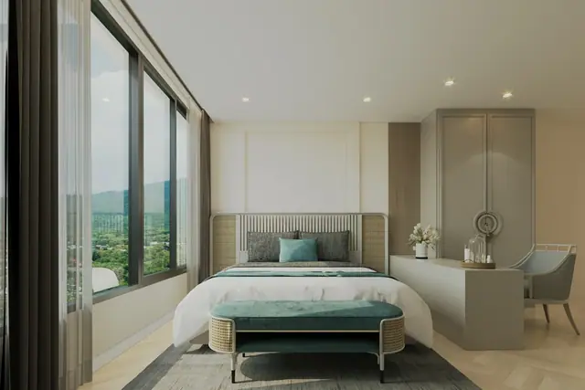8 Atelier Residence — Спальня, 2 спальни, Банг Тао и Лагуна, Пхукет