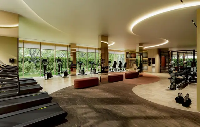 Aceller Hotel & Residence — Тренажёрный зал с зоной свободных весов, Чалонг, Пхукет