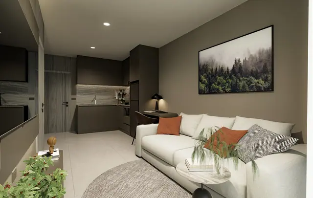 Aceller Hotel & Residence — Гостиная с диваном · 1 спальня, Чалонг, Пхукет