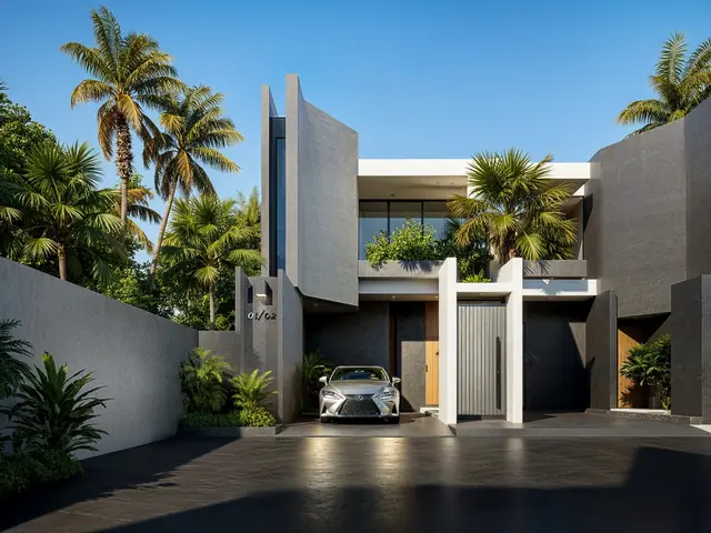Aileen Residence Bangtao — Фасад таунхауса, Банг Тао и Лагуна, Пхукет