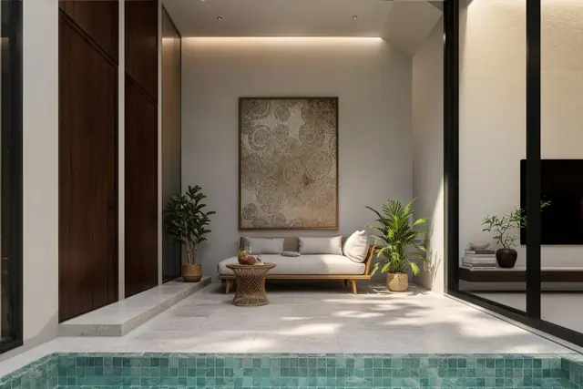 Aileen Residence Bangtao — Бассейн и терраса с лаунж-зоной, Банг Тао и Лагуна, Пхукет