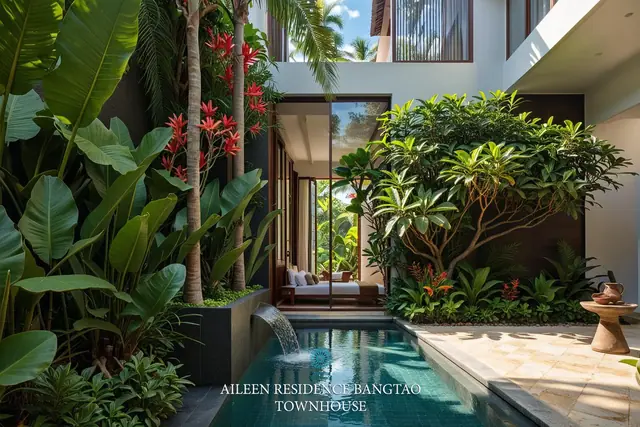 Aileen Residence Bangtao — Тропический двор с бассейном, Банг Тао и Лагуна, Пхукет