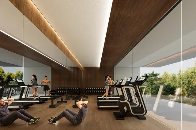 Aileen Residence Bangtao — Тренажёрный зал, общий вид, Банг Тао и Лагуна, Пхукет