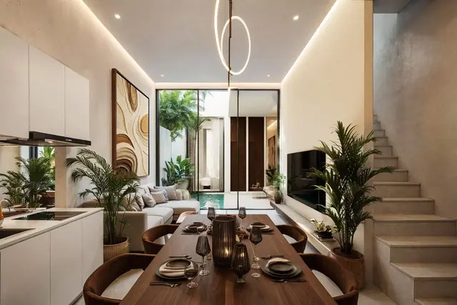 Aileen Residence Bangtao — Столовая и лестница на второй этаж, Банг Тао и Лагуна, Пхукет