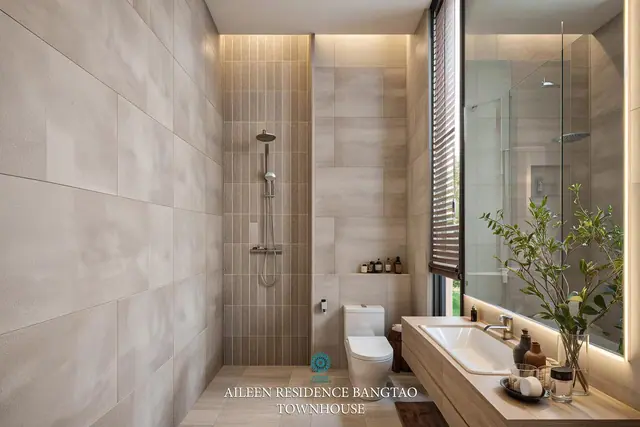Aileen Residence Bangtao — Ванная комната, Банг Тао и Лагуна, Пхукет