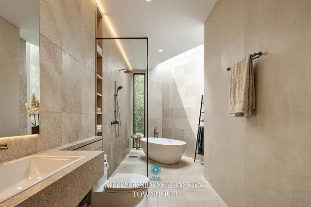 Aileen Residence Bangtao — Санузел с ванной, Банг Тао и Лагуна, Пхукет