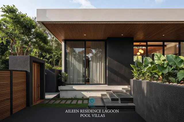Aileen Residence Lagoon — Фасад виллы, Лаян, Пхукет