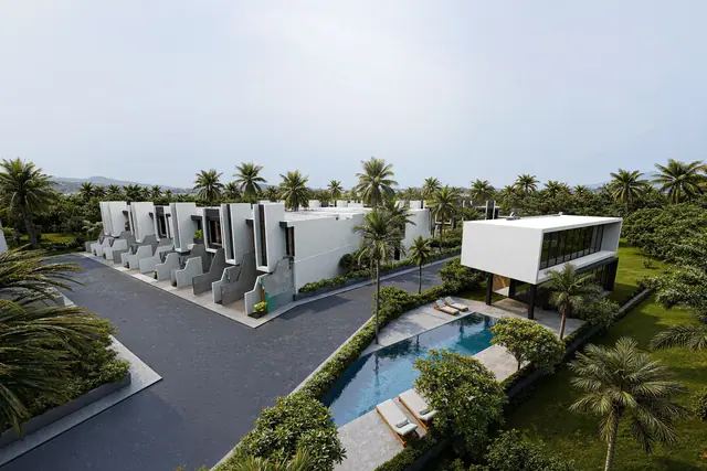 Aileen Residence Lagoon — Въезд и бассейн, Лаян, Пхукет