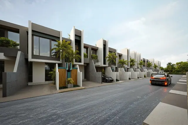 Aileen Residence Lagoon — Проезд между таунхаусами, Лаян, Пхукет