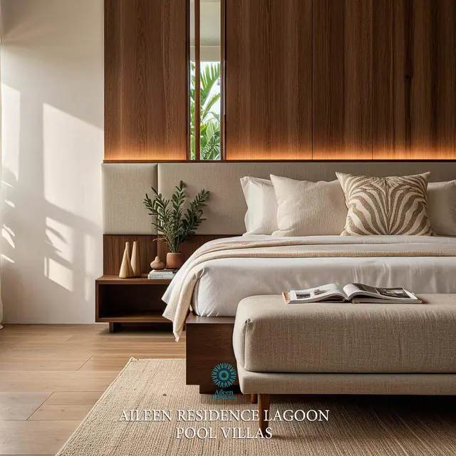 Aileen Residence Lagoon — Спальня виллы, Лаян, Пхукет