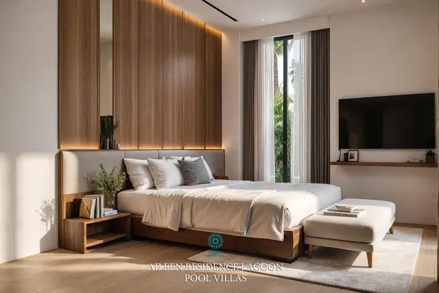 Aileen Residence Lagoon — Мастер-спальня виллы, Лаян, Пхукет