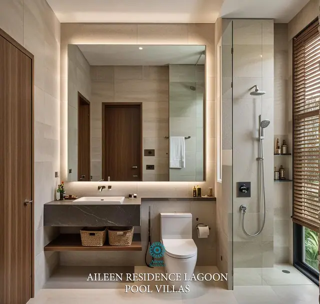 Aileen Residence Lagoon — Санузел виллы, Лаян, Пхукет