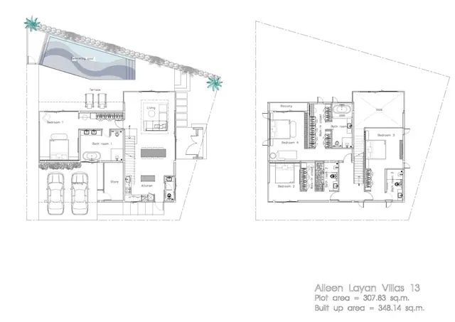 Aileen Villas Layan — Вилла 13 — 4 спальни · 348 м², Лаян, Пхукет