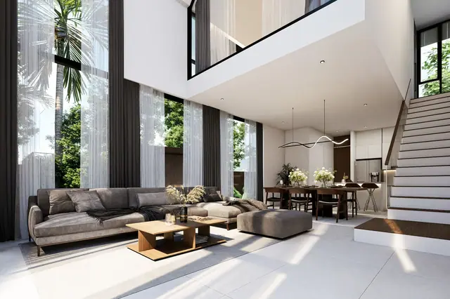 Aileen Villas Layan — Гостиная и столовая, Лаян, Пхукет