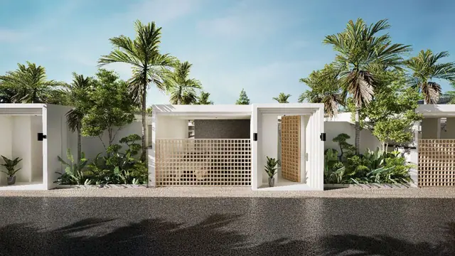 Amrits Luxury Villas — Въездные ворота посёлка, Най Янг и Май Као, Пхукет