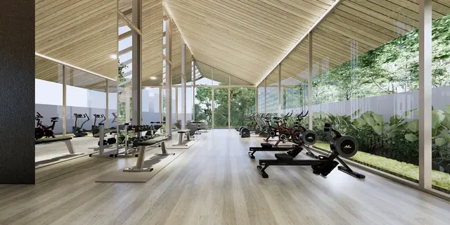 Amrits Luxury Villas — Тренажёрный зал с панорамным остеклением, Най Янг и Май Као, Пхукет
