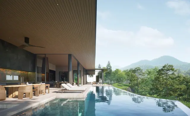 ANANN Villas — Бассейн под навесом · вилла AERIS, Банг Тао и Лагуна, Пхукет