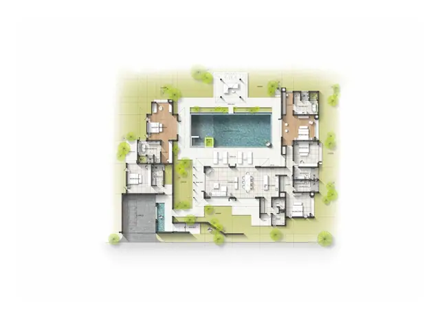 Anchan Burgundy — Тип 5C — 5 спален · 751 м², участок 1 352 м², Банг Тао и Лагуна, Пхукет