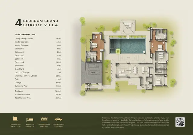 Anchan Mountain Breeze — 4 спальни (Grand) · 709 м², Банг Тао и Лагуна, Пхукет
