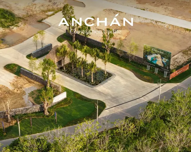 Anchan Sunscape — Въезд в Sunscape с высоты, Банг Тао и Лагуна, Пхукет