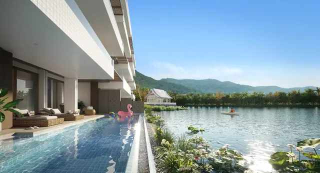 Angsana Oceanview Residences — Приватный бассейн на кромке лагуны, Банг Тао и Лагуна, Пхукет