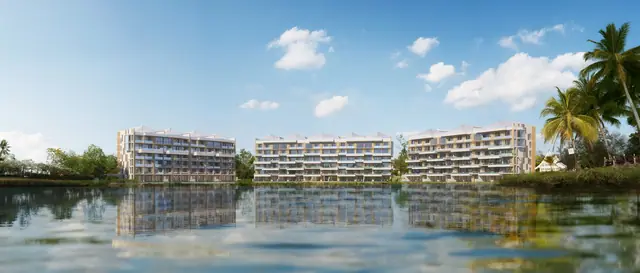 Angsana Oceanview Residences — Фасады со стороны лагуны, Банг Тао и Лагуна, Пхукет