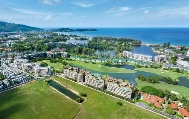 Angsana Topaz — Комплекс на фоне лагуны и моря, Банг Тао и Лагуна, Пхукет