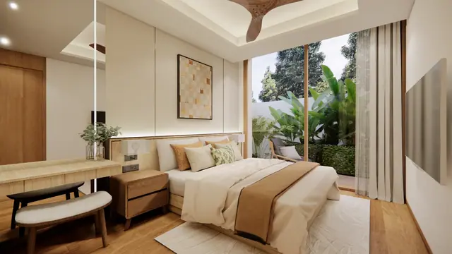 Annara Residences — Тип L: вторая спальня с туалетным столиком, Банг Тао и Лагуна, Пхукет