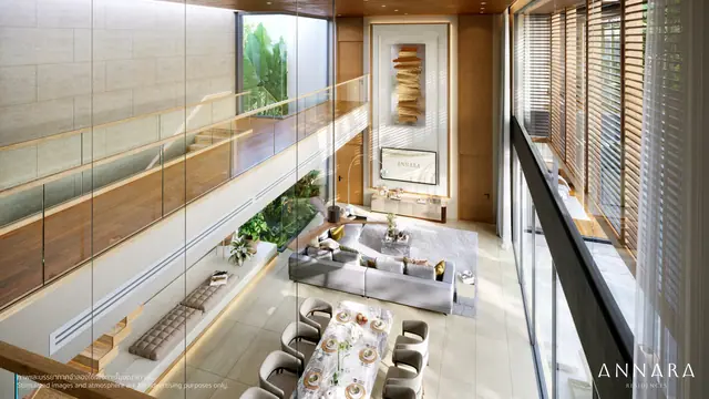 Annara Residences — Тип L: двусветная гостиная с антресоли, Банг Тао и Лагуна, Пхукет