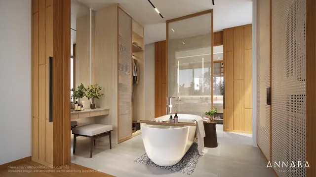 Annara Residences — Тип S: мастер-ванная, Банг Тао и Лагуна, Пхукет