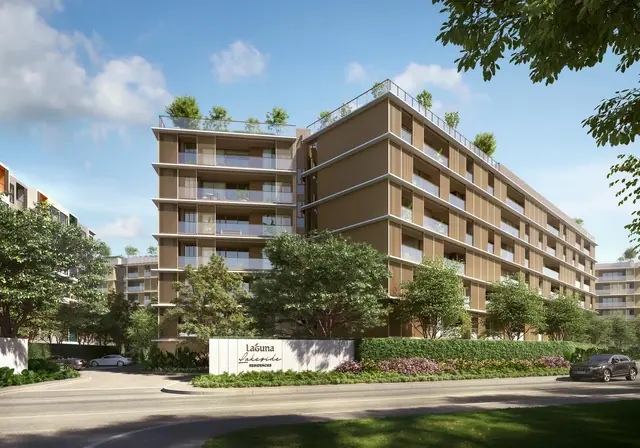 Aster Laguna Lake Residences — Фасад со стороны въезда, Банг Тао и Лагуна, Пхукет