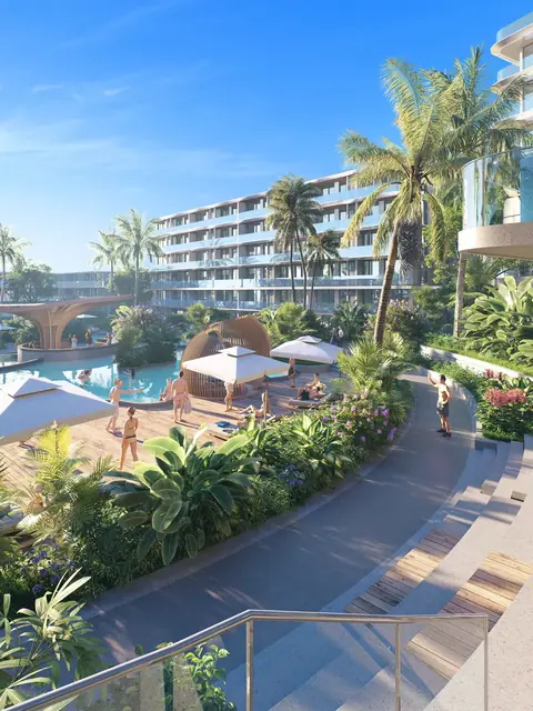 AYANA Heights Seaview Residences — Бассейн вдоль корпуса, Лаян, Пхукет