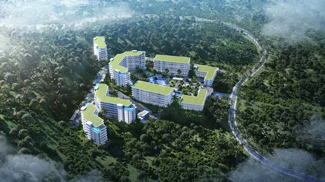 AYANA Heights Seaview Residences — Комплекс среди зелени, Лаян, Пхукет