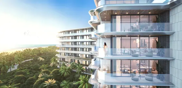 AYANA Heights Seaview Residences — Террасы на фасаде корпуса, Лаян, Пхукет