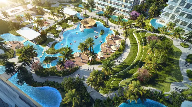 AYANA Heights Seaview Residences — Лагуна-бассейн сверху, Лаян, Пхукет