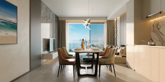 AYANA Heights Seaview Residences — Обеденная зона · 2 спальни (тип C), Лаян, Пхукет