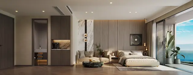 AYANA Heights Seaview Residences — Студия с видом на море (тип A), Лаян, Пхукет