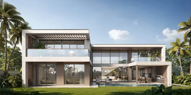 AYANA Soluna Villas — Главный фасад виллы B, Банг Тао и Лагуна, Пхукет