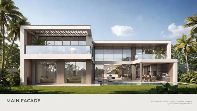 AYANA Soluna Villas — Фасад виллы B, Банг Тао и Лагуна, Пхукет