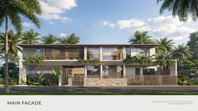 AYANA Soluna Villas — Фасад виллы D, Банг Тао и Лагуна, Пхукет